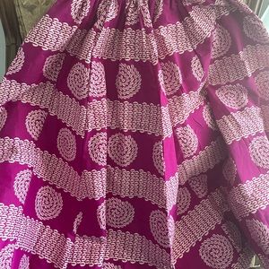 African style long skirt